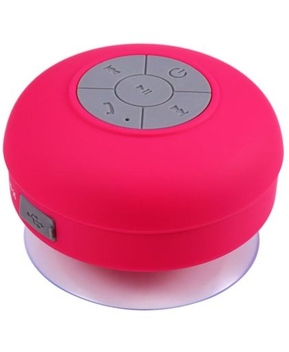 Bluetooth speaker - waterdichte bluetooth speaker - bluetooth douchespeaker - roze - DisQounts
