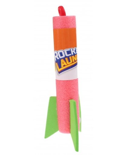 Toi Toys Rocket Launch raket 15 cm rood