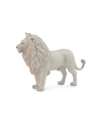 Collecta wilde dieren: witte leeuw 14 x 9 cm