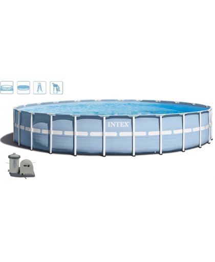 Intex Prism Frame opzetzwembad met accessoires 549 x 122 cm