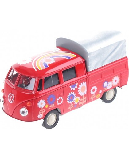 Toi Toys miniatuur Volkswagen Pick up rood