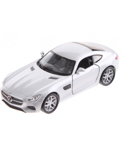 Toi Toys miniatuur Mercedes Benz AMG GT grijs