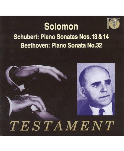 Beethoven, Schubert: Piano Sonatas / Solomon