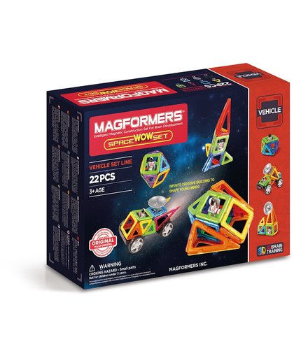 Magformers Space Wow Set - 22 Stuks