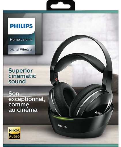Philips Draadloze TV-hoofdtelefoon SHD8800/12 koptelefoon