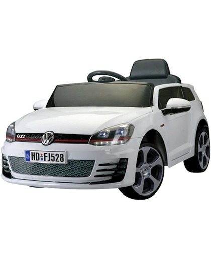 Volkswagen Golf GTI Wit Met Afstandsbediening Elektrische Kinder Accu Auto