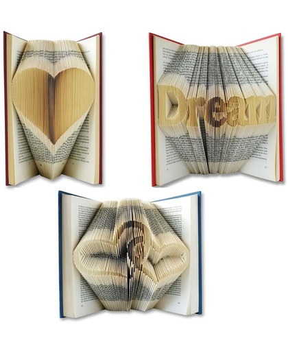 Folded Book Art Patronen