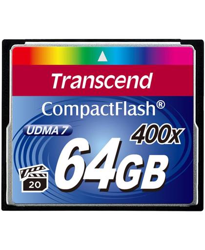 Transcend 400x CompactFlash Card, 64GB 64GB CompactFlash