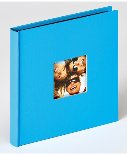 Walther Design Fun - Fotoalbum - 18 x 18 cm - 30 pagina's - Oceaan Blauw