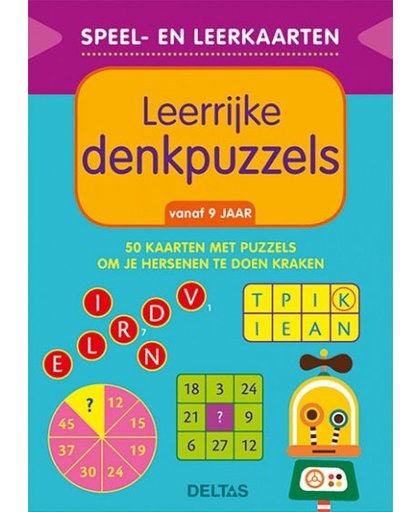 Deltas educatief boek Leerrijke denkpuzzels 15 cm