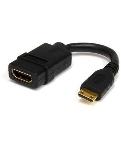 StarTech.com 12cm High Speed HDMI Kabel HDMI naar HDMI Mini F/M