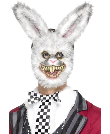 Creepy Konijn Masker Alice in Wonderland