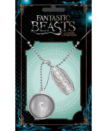 Fantastic Beasts Dog Tag Necklace