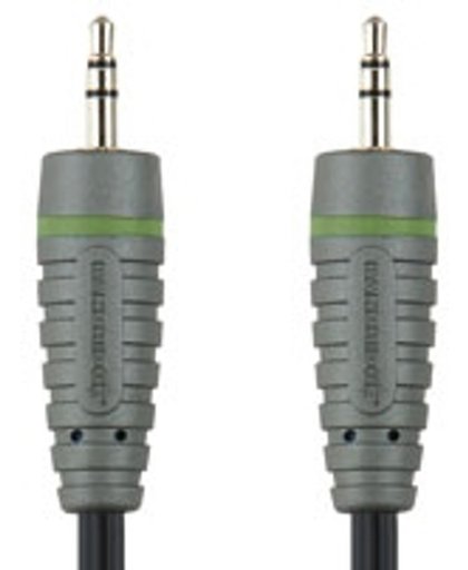 Bandridge - Aux Kabel Stereo Audiokabel 3.5 mm Male - 3.5 mm Male - 2 meter