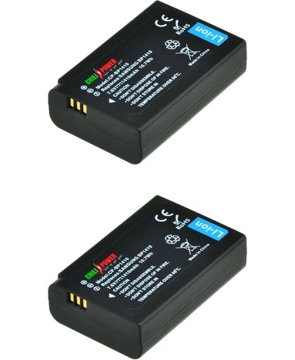 ChiliPower BP1410 accu voor Samsung - 1410mAh - 2-Pack