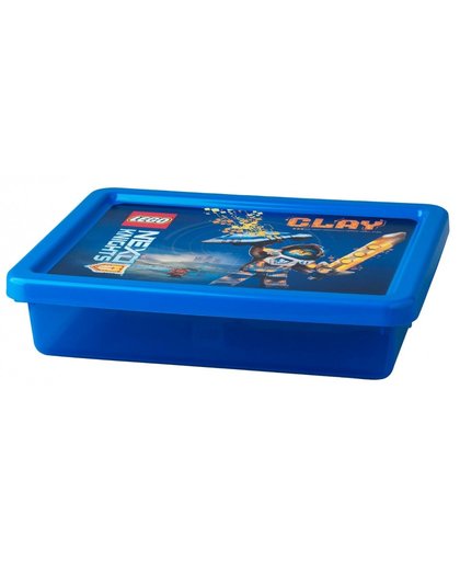 LEGO Opbergbox met deksel Lego Nexo Knights blauw 8 liter