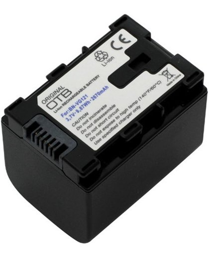 OTB Accu Batterij JVC BN-VG121 - 2670mAh