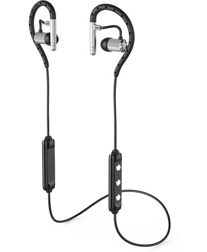 FEN - Bluetooth 4.1 sport oordopjes - perfecte pasvorm - zilver/grijs