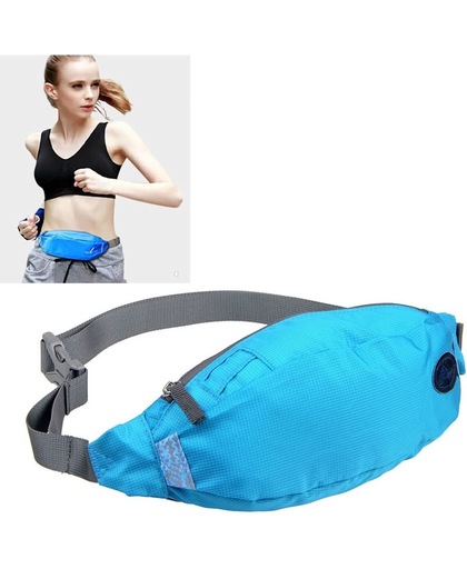 OQsport multifunctioneel Outdoor Sports Running Waist Pack voor Men Women As Fanny Pack Bum Bag Hip Money Belt(blauw)