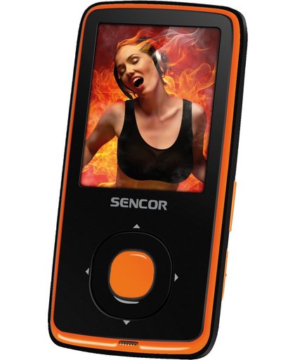 Sencor SFP 6270 OR - Oranje - MP3/MP4 speler