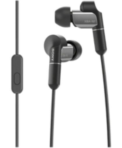 Sony N1AP In-ear Stereofonisch Bedraad Zwart mobiele hoofdtelefoon