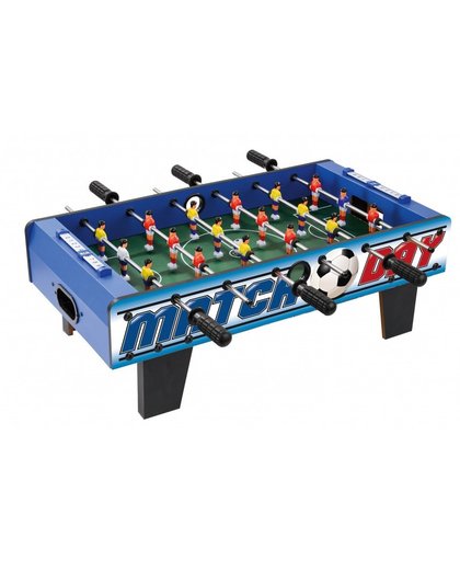 Toyrific Match Day voetbaltafel hout 24 x 69 x 37 cm blauw