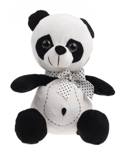 Lelly Knuffel Panda 33 cm zwart/wit