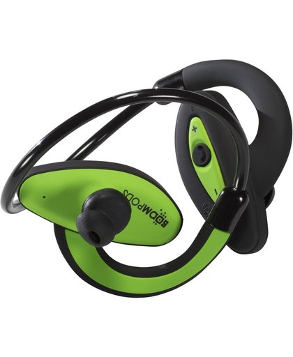 Boompods Headphones Bluetooth Sportpods, Green