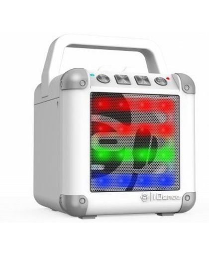 iDance Mini Cube CM-2 Draadloze BT speaker - Wit