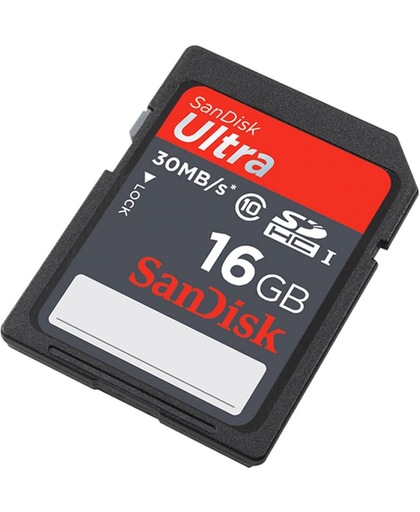 SanDisk Ultra SDHC kaart - 16GB