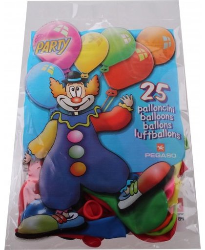 Pegaso feest ballonnen 25 stuks