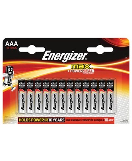 Energizer batterij Max AAA blister van 12 stuks