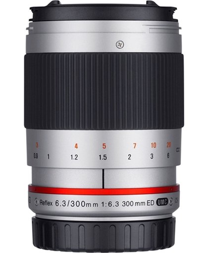 Samyang 300mm F6.3 ED UMC CS - Prime lens - geschikt voor Micro 4/3 - Zilver