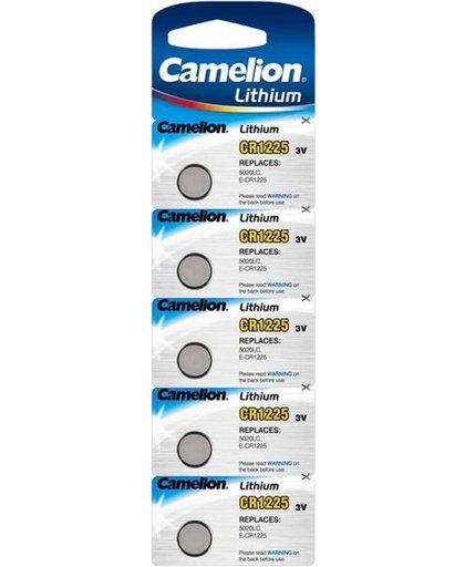 Camelion CR1225 lithium 3v 5-pack
