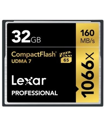 Lexar Professional UDMA7 CompactFlash kaart 32GB 1066x