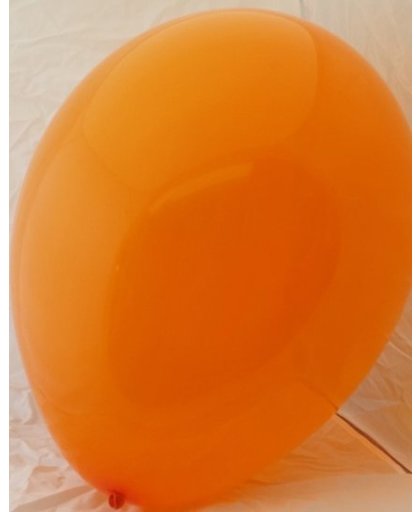 Grote oranje ballonnen 65 cm
