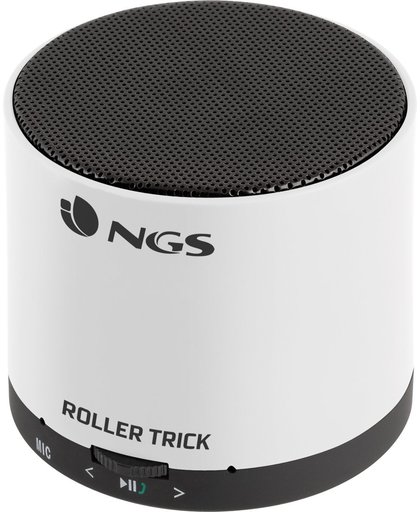 NGS Roller Trick 3 W Mono portable speaker Wit