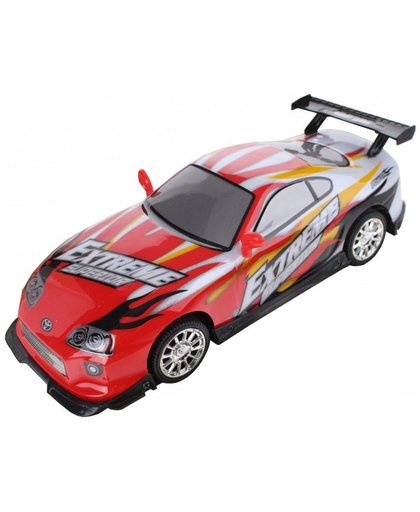 Eddy Toys raceauto Extreme rood 25,5 cm
