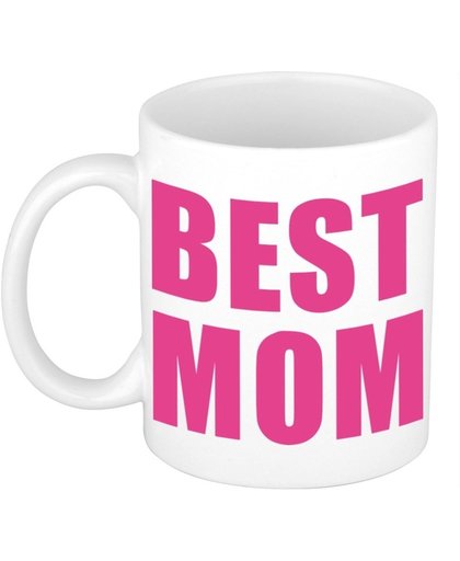 Moederdag cadeau mok / beker - Best Mom - 300 ml