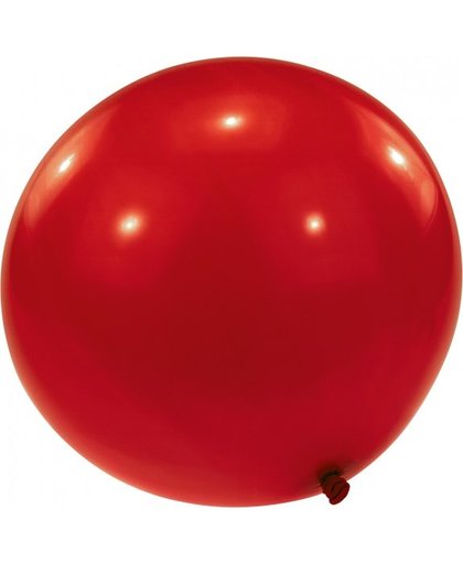 Amscan mega ballon rood 80 cm