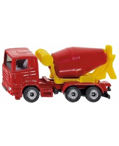Siku Cement mixer speelgoed modelauto 8 cm - metaal / kunststof - modelauto/ schaalmodel