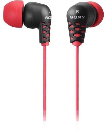Sony MDR-EX37 - In-ear oordopjes - Rood