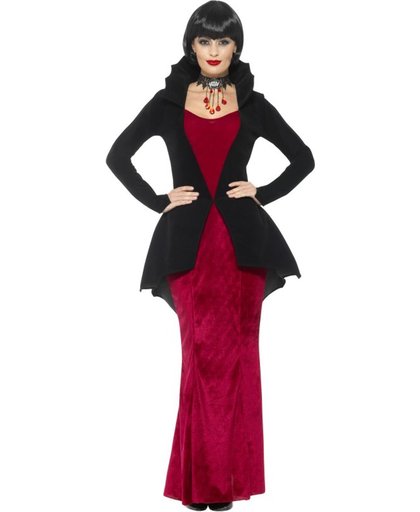 Deluxe Nobele Vampieren Dames Kostuum - Halloween verkleedkleding - L