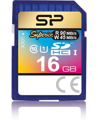 Silicon Power 16GB SDHC 16GB SDHC UHS Klasse 10 flashgeheugen