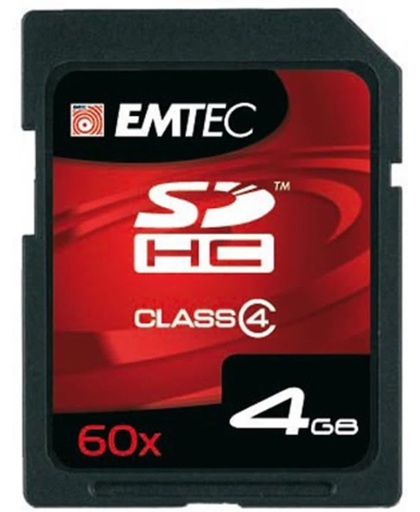 Emtec SD kaart 4GB