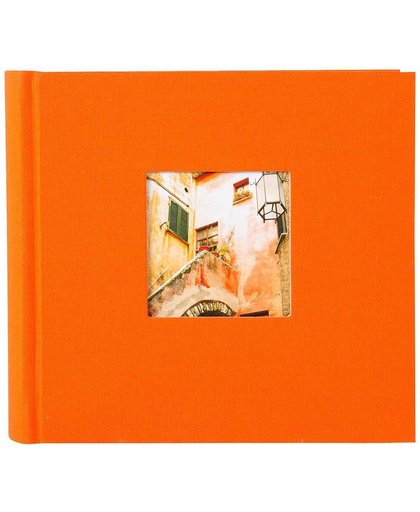 Goldbuch Bella Vista slip-in album voor 100 foto's 10x15cm orange