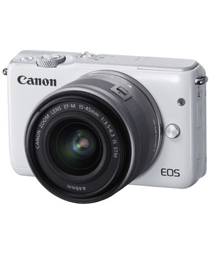 Canon EOS M10 + EF-M 15-45mm f/3.5-6.3 IS STM MILC 18MP CMOS 5184 x 3456Pixels Wit