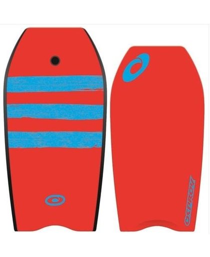 Osprey bodyboard stripe rood 93 x 53 cm