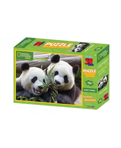Amigo legpuzzel 3D Panda's 100 stukjes