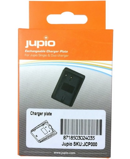 Jupio Accu-frontje voor duo oplader - voor Panasonic accu VW-VBD29, VW-VBD58, VW-VBD78 en VW-VBD98